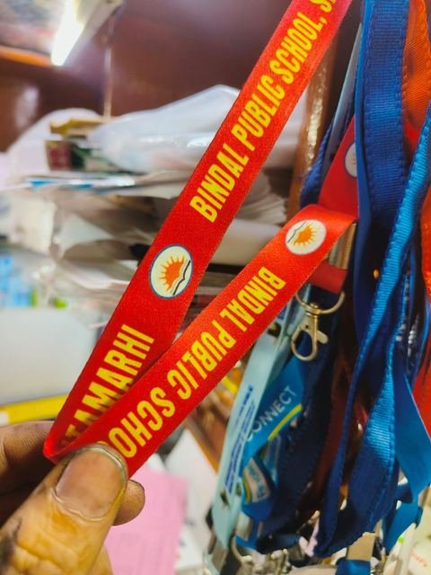 Multicolour Lanyards made by Chanda Printers
