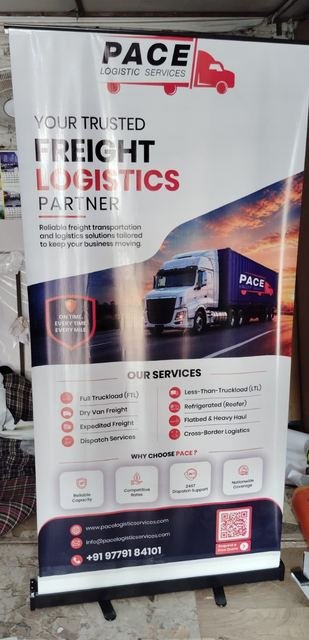Roll-up Standee (Business) made by Chanda Printers