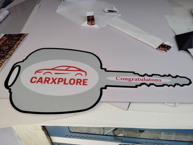 Sunboard Cut-out / Giant Key made by Chanda Printers